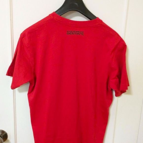Rare Vintage 2006 Fifa World Cup T-Shirt printed in 2002 Men's size Small - Picture 7 of 7